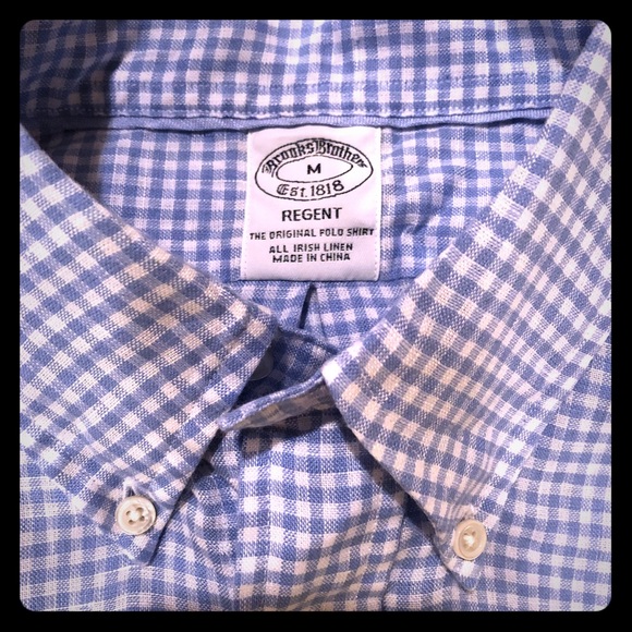 Brooks Brothers Other - Brooks Brothers Irish Linen light blue button up.